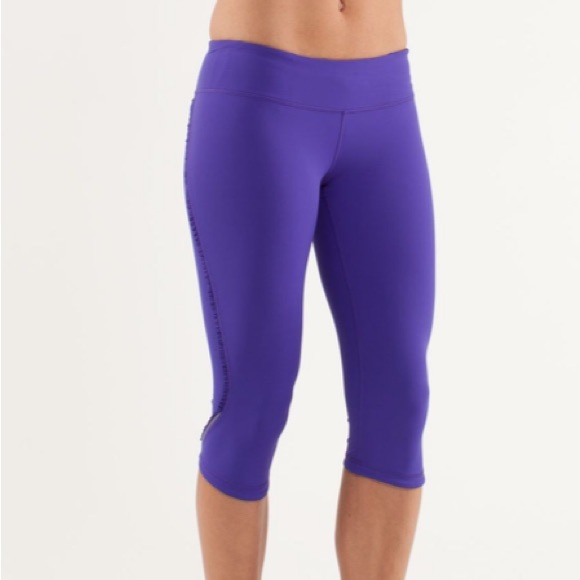 Lululemon Run: Fast And Free Crop | size 6 - Picture 5 of 10